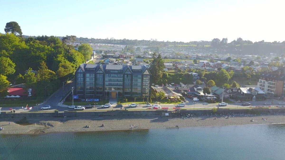 Depto 2D2B Frente A La Costanera Piscina Temperada Servicio Hom 0401 Daire Puerto Varas Dış mekan fotoğraf